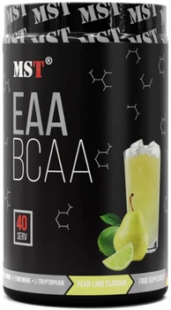 ВСАА + ЕАА аминокислоты MST BCAA EAA zero 520 г Груша-лайм