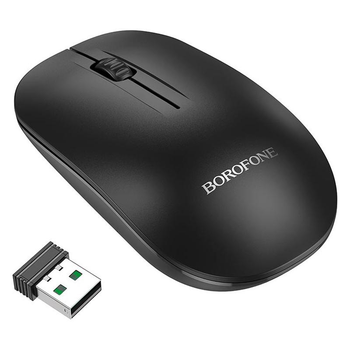 Беспроводная мышь BOROFONE Planet business wireless mouse BG14 |2.4G, 1000dpi| для пк и ноутбуков Черный