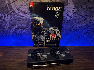 Видеокарта Sapphire AMD RX 570 4GB GDDR5 Nitro+ Б/У