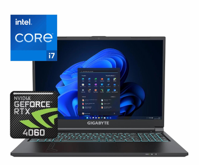 Ноутбук (2024) ігровий Gigabyte G6 KF i7-13620H/ 16GB / 1TB/ RTX4060 / 16" 165Hz