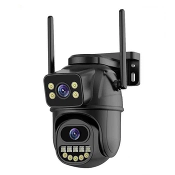 Вулична Wi-FI IP камера відеоспостереження поворотна BESDER 10MP 5X Zoom 2,4/5G