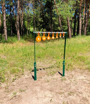 Мета "Вертушковий блок" для калібру 22LR. Сателіт(748)