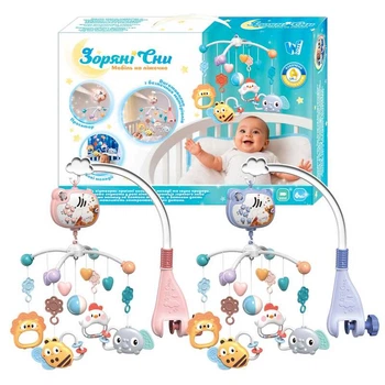 Карусель музична 32579 Зоряні сни (24) WToys ОЗВУЧУВАННЯ УКРАЇНСЬКОЮ МОВОЮ, колискові, регулювання гучності, таймер, проєктор, в коробці