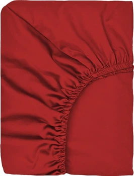 Простынь на резинке Good-Dream сатин Red 80х190 (GDSRSHEETF080190)
