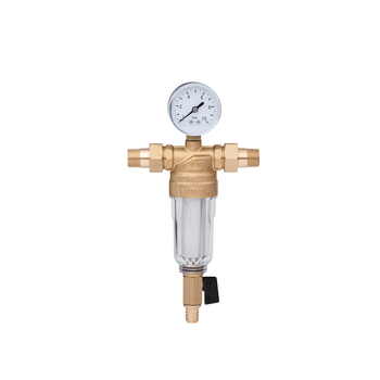 Фільтр самоочисний Karro 1/2" KR-88044 прозорий, в коробці