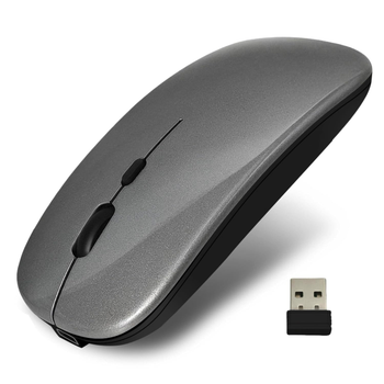 Акумуляторна бездротова миша VHG P37, Dark Gray (2.4G + Bluetooth) VHG