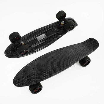 Скейт Пенни борд s 00171 (6) Best Board, колёса pu, d=6см, светятся