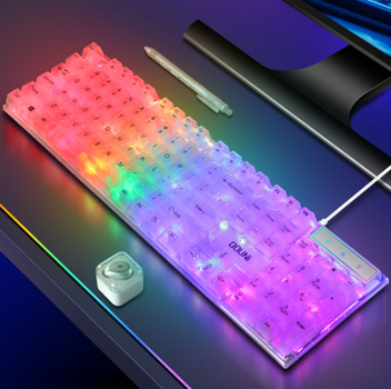 USB Клавіатура дротова Yelandar AN-T20 RGB подсвітка