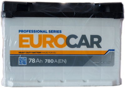 Акумулятор 78 зворотня (+ справа) 780A Eurocar