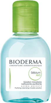 Набір Bioderma Сироватка 30 мл + Міцелярний лосьйон Sensibio H2O 100 мл + Косметичка (8437026627119)