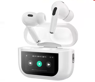 Беспроводные наушники Mzymi A8 Pro шумоподавляющие наушники Bluetooth с сенсорным управлением/ белые