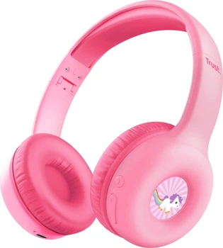 Słuchawki Trust Nouna Kids Wireless Pink (TR25274)