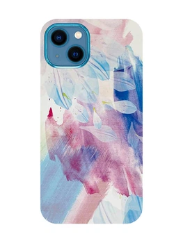 Защитная пленка Лепестки на заднюю панель для iPhone 13 mini