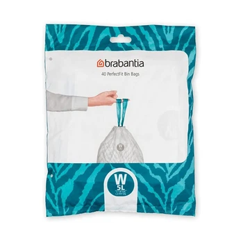Пакети для сміття Brabantia W 5 л 40 шт 137846 (00801163)