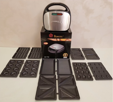 Мультипекарь Domotec со съемными формами 1000 Вт (MS 7706)