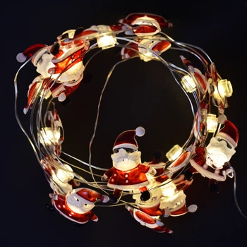 Светодиодная гирлянда YES Санта 801211 20 LED 2.2 м 4985841