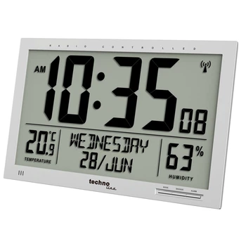 Годинник настінний Technoline WS8013 Silver (WS8013) 4543089