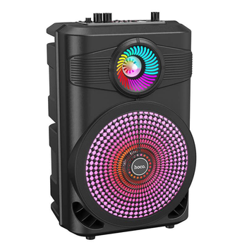 Акустика-караоке HOCO Mature outdoor BT speaker BS46 |10W, BT5.0, TWS, AUX, TF, USB, FM, 3Hours| 4757083