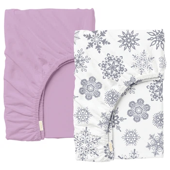 Набор простыни на резинке 180х200 CAMELLIA SNOWFLAKES 5110787
