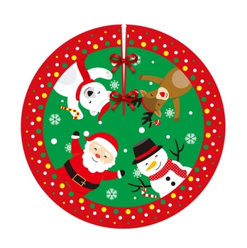 Коврик новогодний под елку Merry Christmas 4 14003 115х90 см 4676951