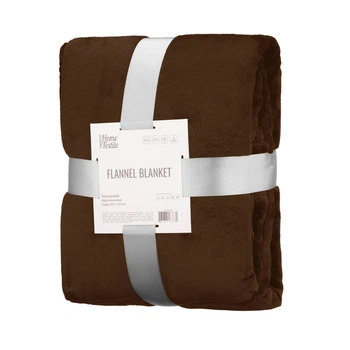 Плед Ardesto Flannel ART0218SB 200х220 см коричневый 5014746