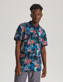 Футболка поло мужская Diverse TROPICO XL Зеленый (5902598854643)
