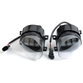 Дополнительные LED фары - Volkswagen 45W W/Y (6000 k, 5000 люмен) Jetta, T5, Golf, Caddy 04-10