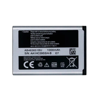 Батарея для Samsung AB463651BU/ AB463651BE (S3650, S5550, S5560, S5600, S5603, S5620, S7070, S7220, S940)