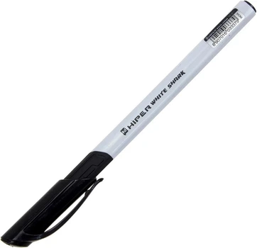 Ручка гелева HIPER White Shark HG-811 0,6мм чорна (10) /HG-811/