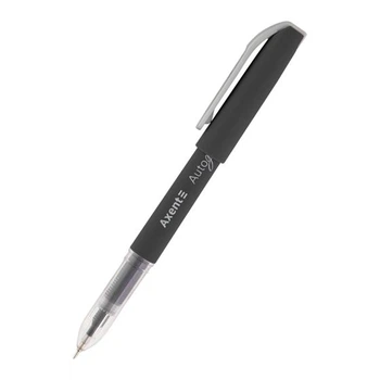 Ручка гелева AXENT AG1007-01-A Autographe, 0,5мм чорна (12) /AG1007-01-A/