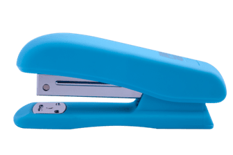 Степлер BuroMAX 20арк. №24 4202-14 Rubber Touch синій, /BM.4202-14/