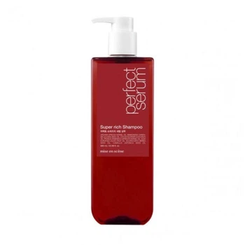 Шампунь для пошкоджених волосся з маслом шипшини Mise en Scene Perfect Serum Shampoo Super Rich 680ml