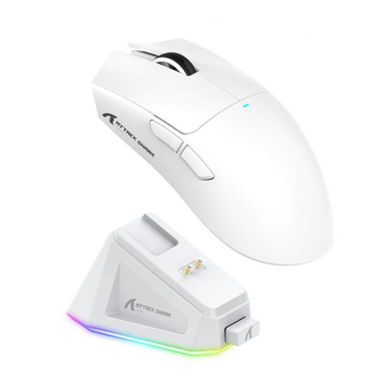 Мышка игровая беспроводная Attack Shark X11 White