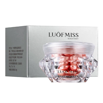 Концентрированая сыворотка в капсулах для омоложения Luofmiss Essence Fullerene Placenta Moist, 25 капсул