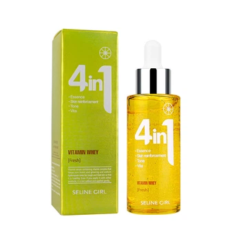 Серум з вітаміном С для шкіри обличчя 4в1 Vitamin C Serum Seline Girl