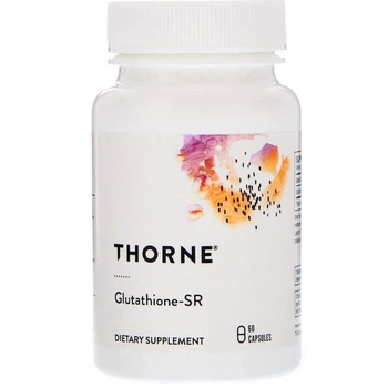 Глутатіон-SR Thorne Glutathione, 60 кап. (THR-54003)