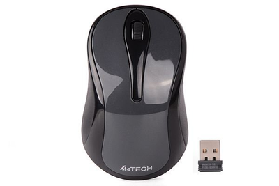 Миша A4Tech G3-280NS Glossy grey Wireless