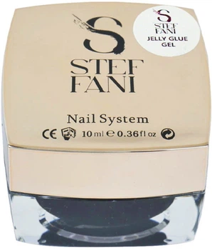 Гель-клей Steffani Jelly Glue Gel 10 мл для фіксації гелевих тіпсів для маникюра и педикюра