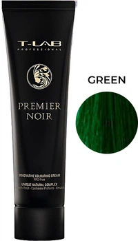 Крем-краска для волос зеленый PREMIER NOIR T-LAB Professional, 100 мл