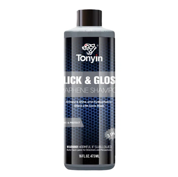 Шампунь для ручного миття Tonyin Graphene Shampoo Slick & Gloss 1:100, 473 мл (TN04D-tn)