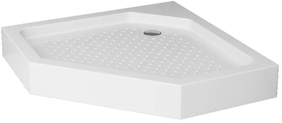 Душовий піддон AQUASTREAM Premium S-Line 90 Pentagon