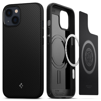 Чохол протиударний Spigen Core Armor ACS04676 MagSafe (MagFit) для Iphone 13 | 14 (6.1") Black
