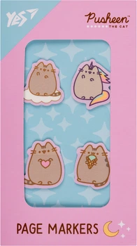 Набор закладок Yes Pusheen пластик 80 шт (170419)