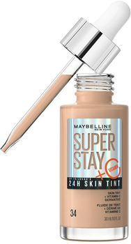 Тональна основа Maybelline New York Super Stay 24H Skin Tint + Vitamin C Shade 34 30 мл (3600531672430)