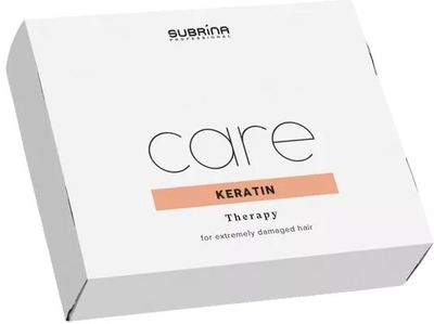 Набір сироваток для волосся Subrina Professional Care Keratin Therapy 6 x 10 мл (4260446015655)