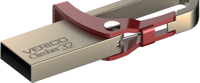 Флеш память USB Verico Climber 64GB USB 2.0 Red (1UDOV-RFRD63-NN)