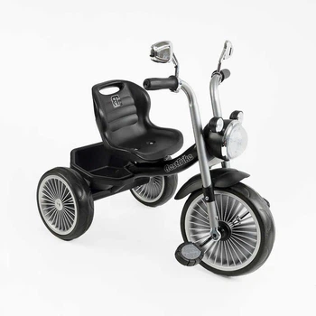 Дитячий триколісний велосипед Best Trike BS-67800 колеса EVA, сталева рама, кошик, українське озвучування
