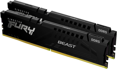 Pamięć RAM Kingston Fury DDR5-6000 16384MB PC5-48000 (Kit of 2x8192) Beast Black (KF560C30BBK2-16)