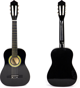 Gitara dla dzieci duża EcoToys drewniana 6 strun (5903769970704)