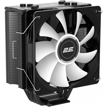 Кулер для процесора 2E GAMING Air Cool ACN120B-ARGB LGA1700 1200 115x 1366 AM5 AM4 AM3 AM3+ 4pin PWM 3pin +5VARGB TDP 180W